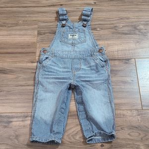 Oshkosh B'kosh Stripe Denim Overall